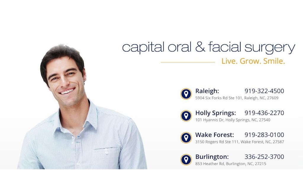 Capital Oral & Facial Surgery @Burlington | 853 Heather Rd, Burlington, NC 27215, USA | Phone: (336) 252-3700