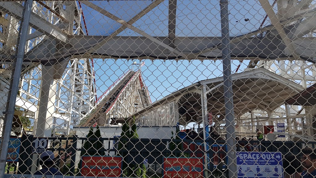 The Cyclone Roller Coaster Coney Island NY | 801 Riegelmann Boardwalk, Brooklyn, NY 11224, USA | Phone: (718) 373-5862