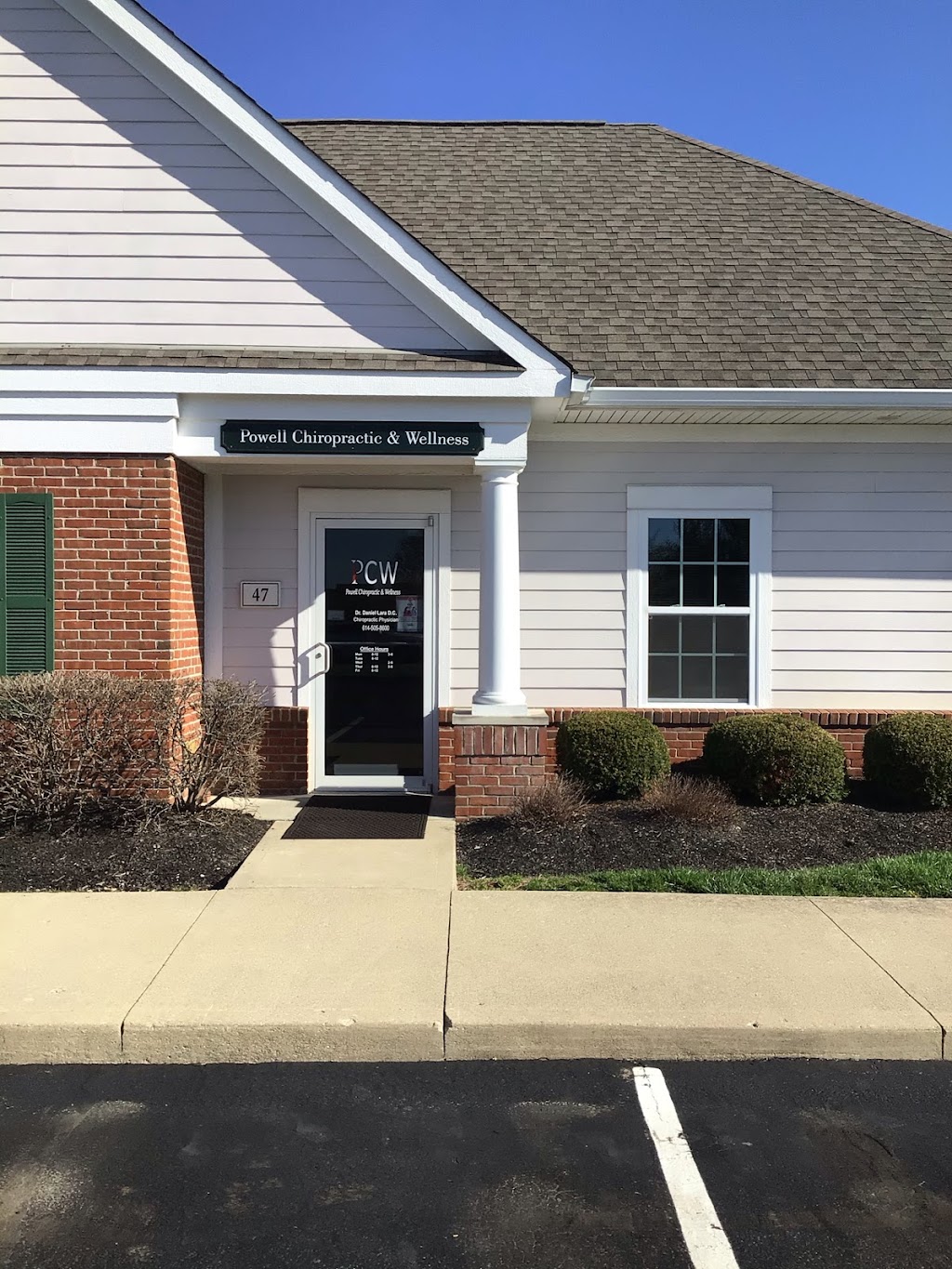 Powell Chiropractic & Wellness | 47 Clairedan Dr, Powell, OH 43065, USA | Phone: (614) 505-8600