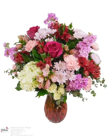 Watsons Florist & Flower Delivery | 929 N Val Vista Dr #107, Gilbert, AZ 85234, United States | Phone: (480) 632-8700