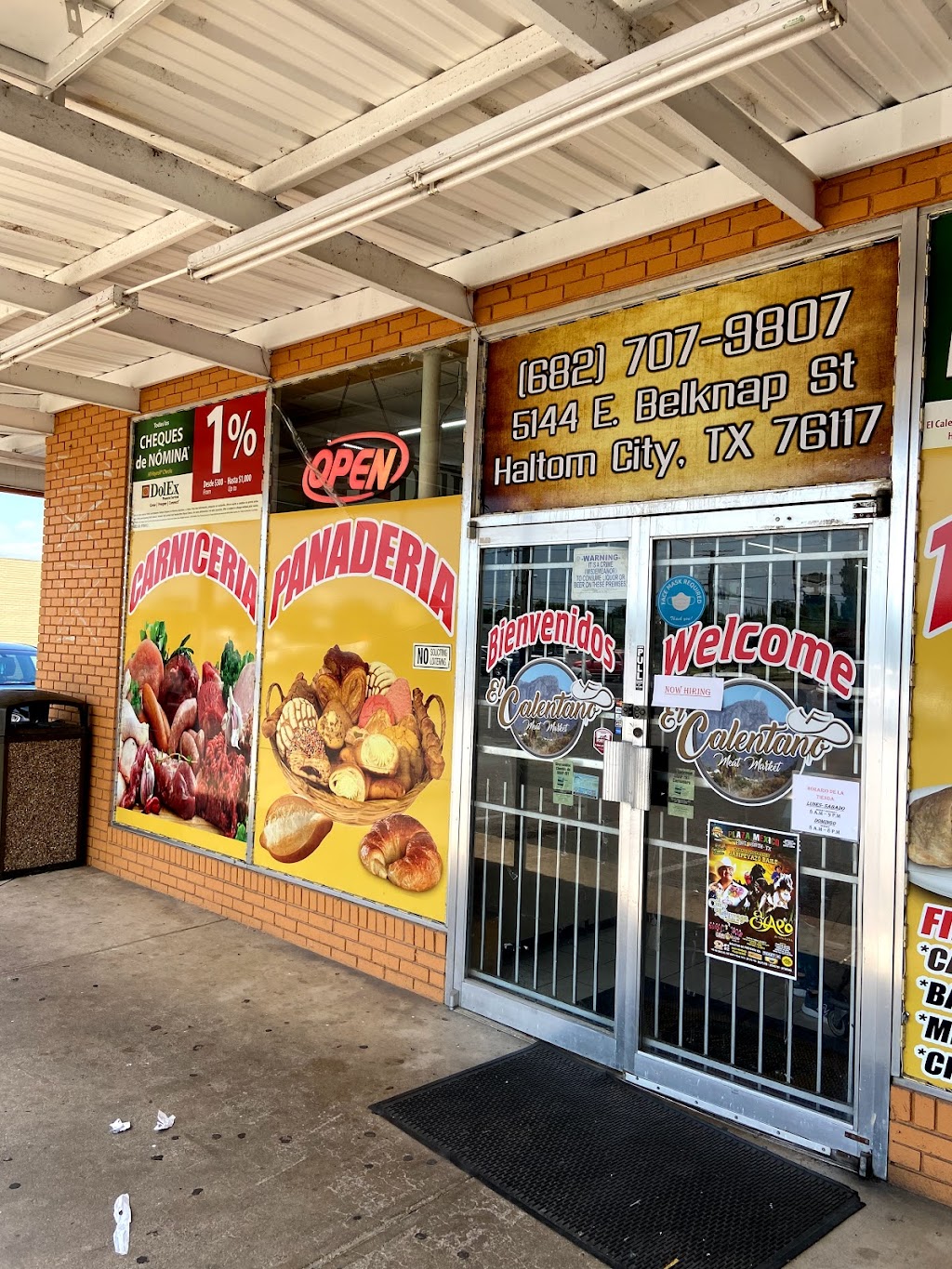 El Calentano Meat Market | 5144 E Belknap St, Haltom City, TX 76117, USA | Phone: (682) 707-9807