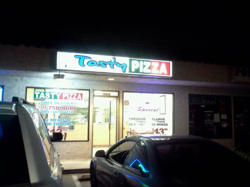 Tasty Pizza | 12022 Chapman Ave, Garden Grove, CA 92840, USA | Phone: (714) 750-8686