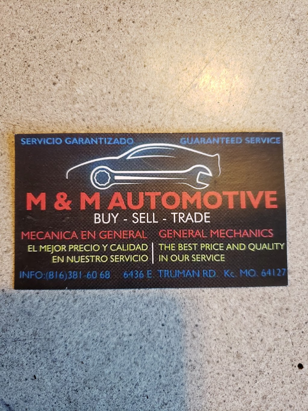 M & M Automotive | 6436 E Truman Rd, Kansas City, MO 64126, USA | Phone: (816) 456-2450