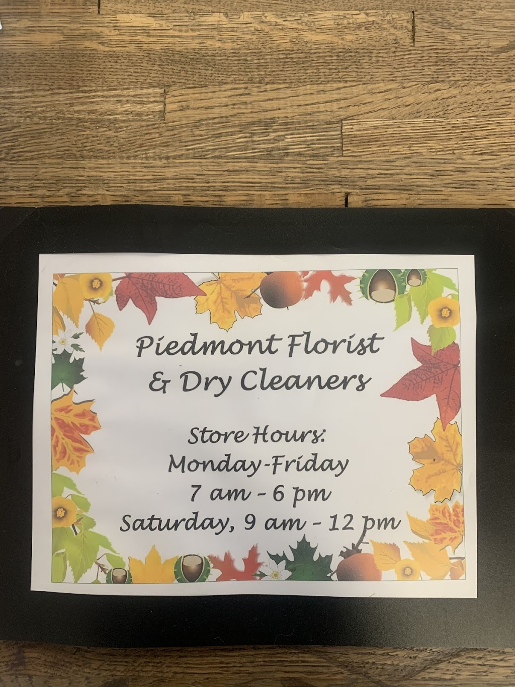 Piedmont Dry Cleaners & Florist | 104 Piedmont Rd N, Piedmont, OK 73078, USA | Phone: (405) 373-0072