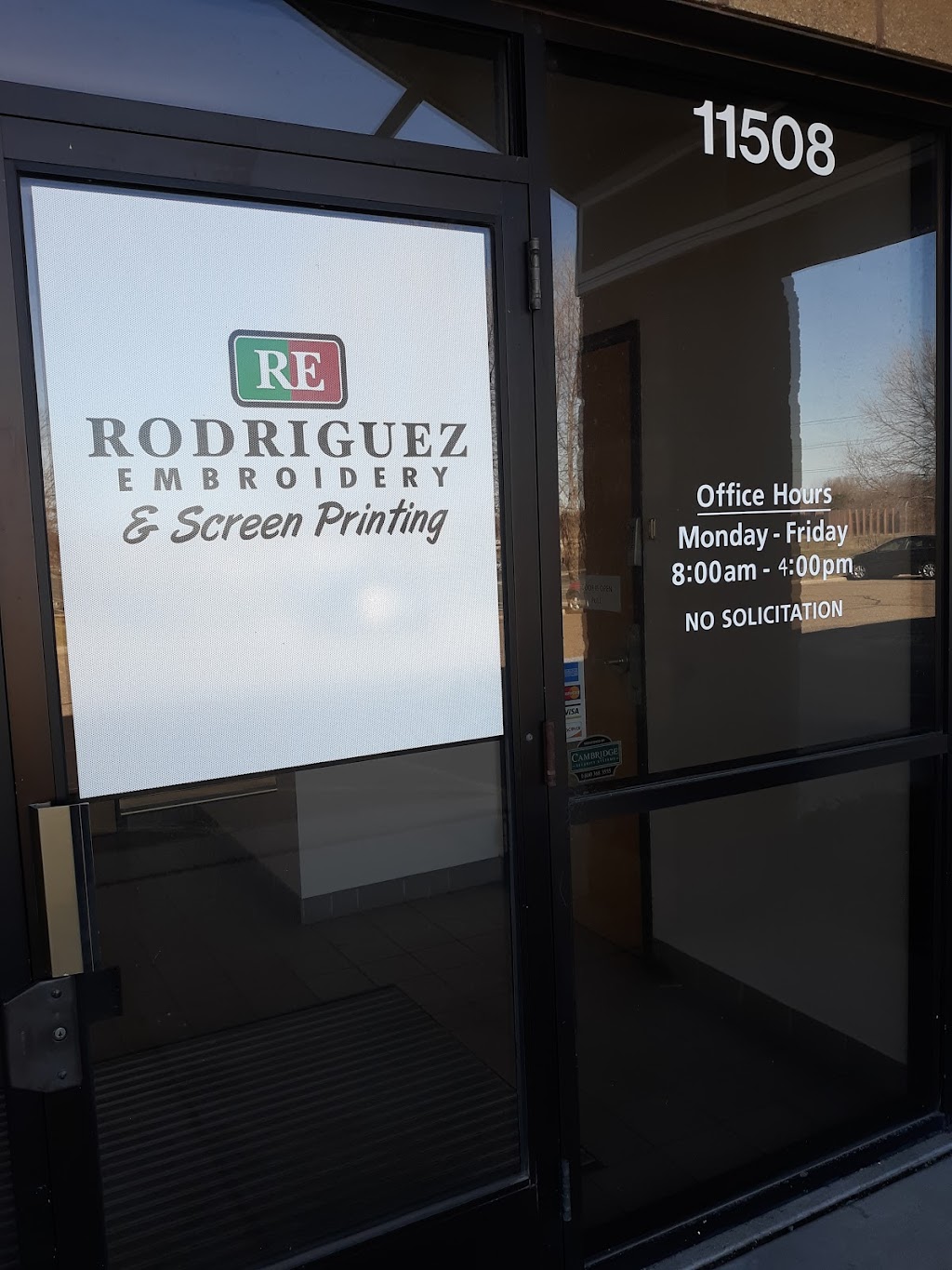 Rodriguez Embroidery | 11508 96th Ave N, Maple Grove, MN 55369, USA | Phone: (763) 424-7452