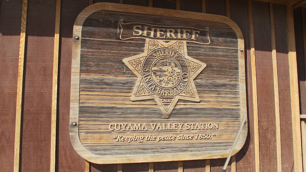 Santa Barbara County Sheriff | 70 Newsome St, Cuyama, CA 93254, USA | Phone: (661) 766-2310