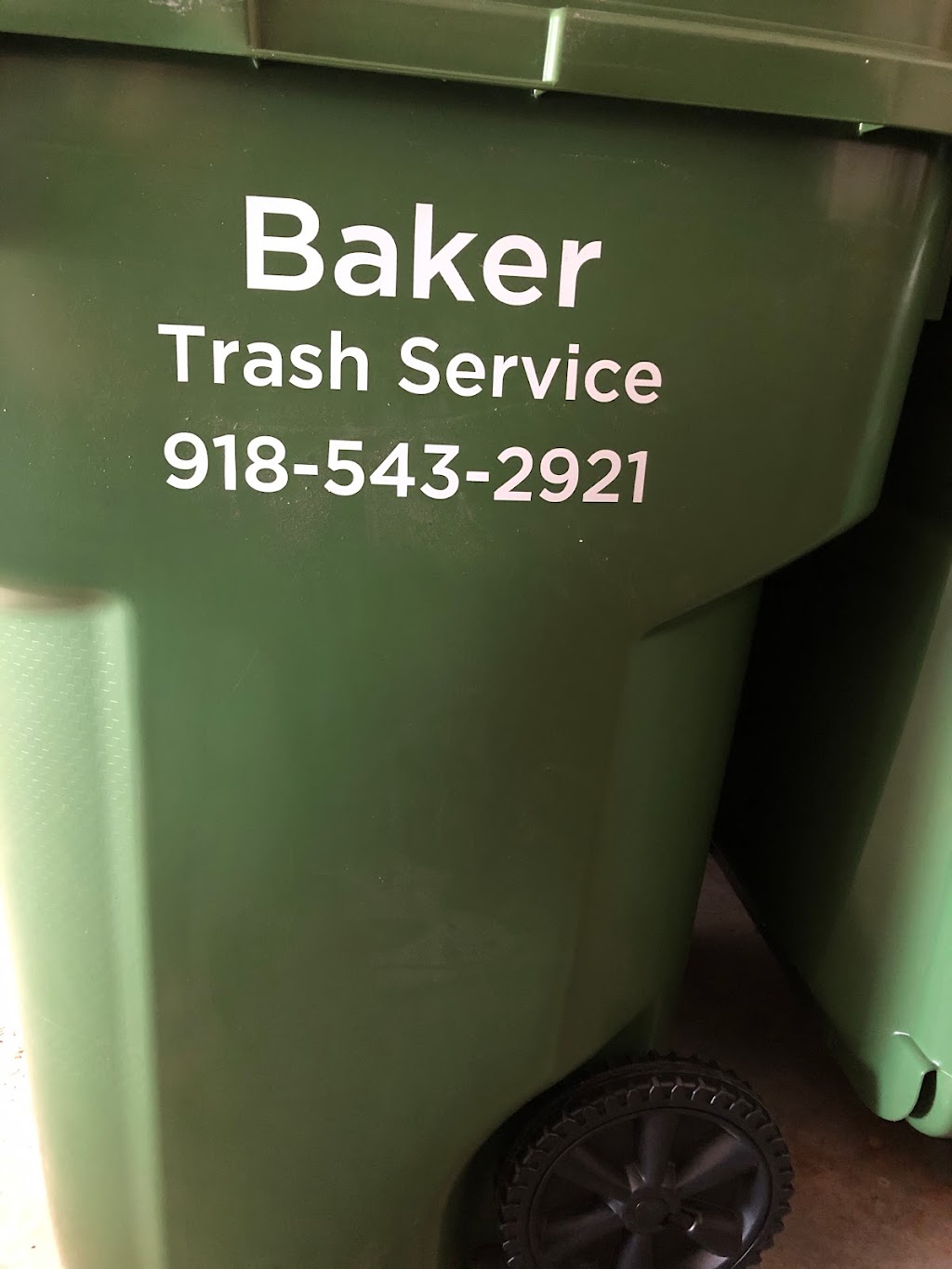 Baker Trash Services Inc | 29516 S 4170 Rd, Inola, OK 74036, USA | Phone: (918) 543-2921