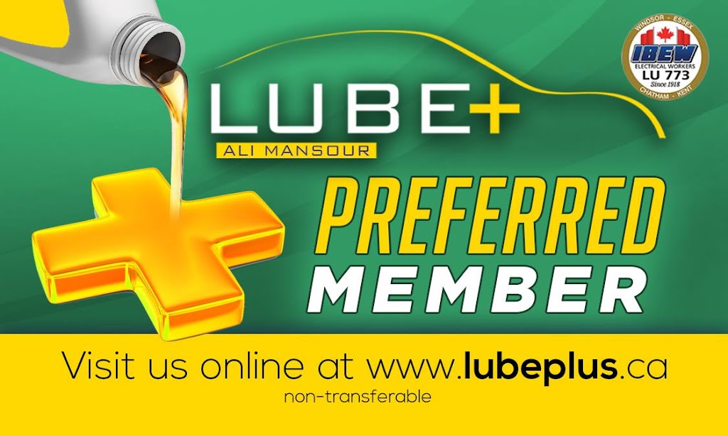 Lube Plus Emeryville | 1196 Essex County Rd 22, Emeryville, ON N0R 1C0, Canada | Phone: (519) 727-1002