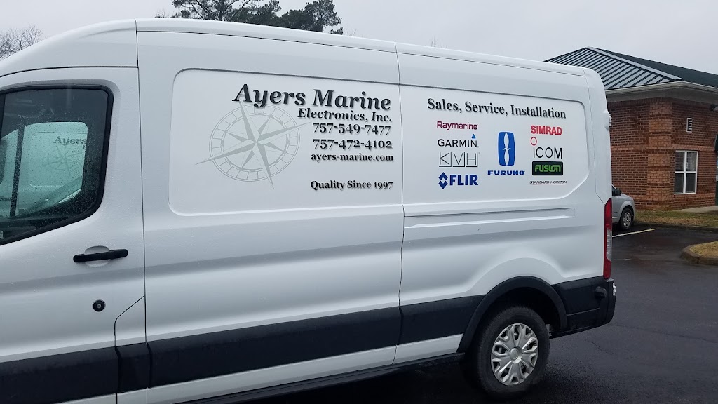Ayers Marine Electronics | 638 Prosperity Way, Chesapeake, VA 23320, USA | Phone: (757) 549-7477