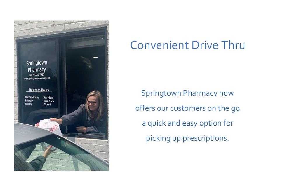 Springtown Pharmacy | 209 W Hwy 199 Ste 103, Springtown, TX 76082, USA | Phone: (817) 220-7927