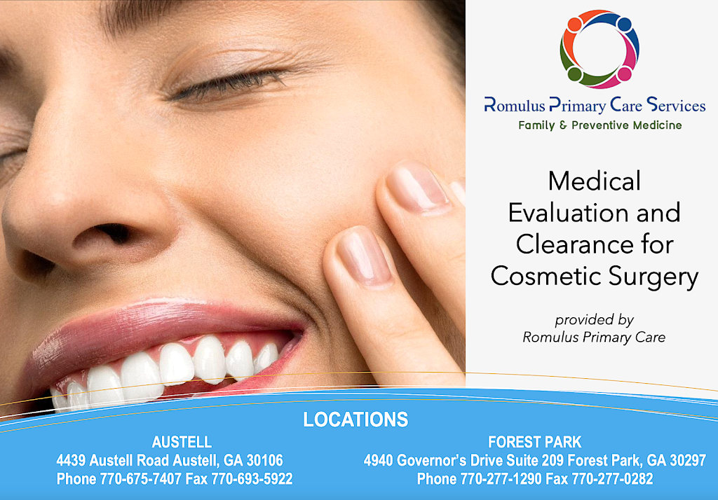 Romulus Primary Care Services , Austell | 4439 Austell Rd, Austell, GA 30106, USA | Phone: (770) 675-7407