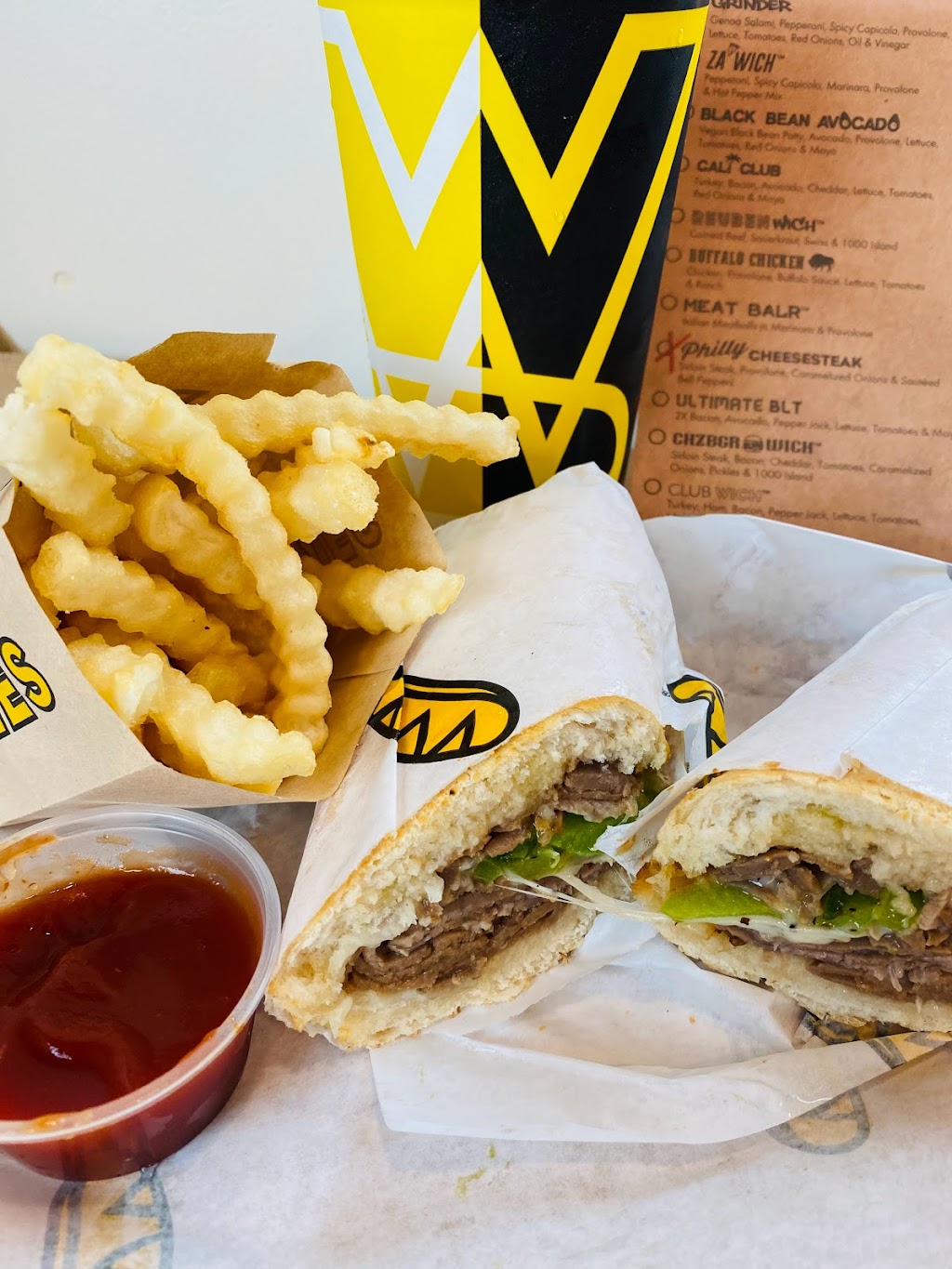 Which Wich Superior Sandwiches | 5282 NE Brookwood Pkwy, Hillsboro, OR 97124, USA | Phone: (971) 777-8870