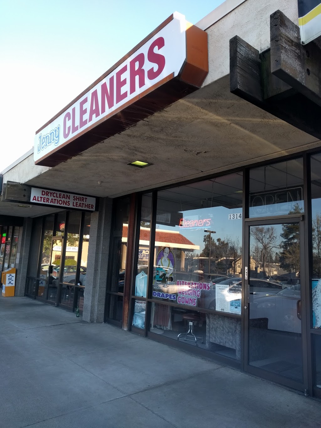 Jenny Cleaners | 1314 Saratoga Ave, San Jose, CA 95129, USA | Phone: (408) 244-0199