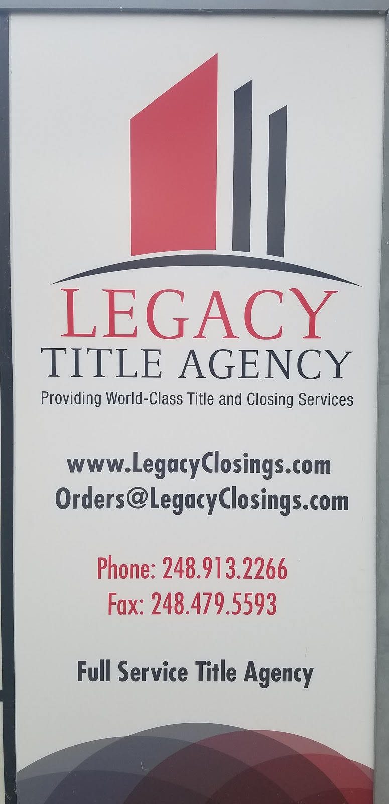 Legacy Title Agency | 3676 Clarkston Rd, City of the Village of Clarkston, MI 48348, USA | Phone: (248) 913-2266