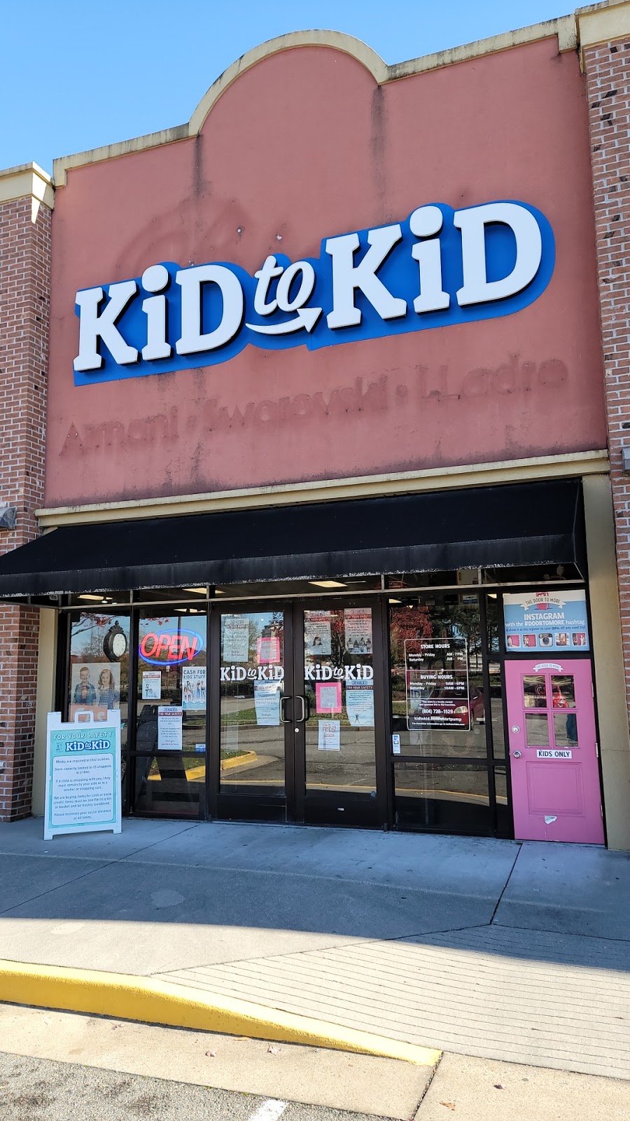 Kid to Kid - Short Pump | 11740 W Broad St Ste 105, Richmond, VA 23233, USA | Phone: (804) 728-1529