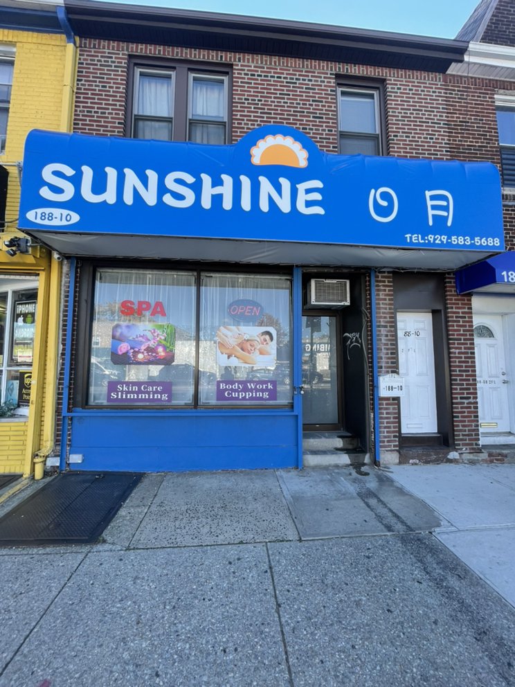 Sunshine Spa | 188-10 Northern Blvd #1Fl, Queens, NY 11358, USA | Phone: (929) 583-5688