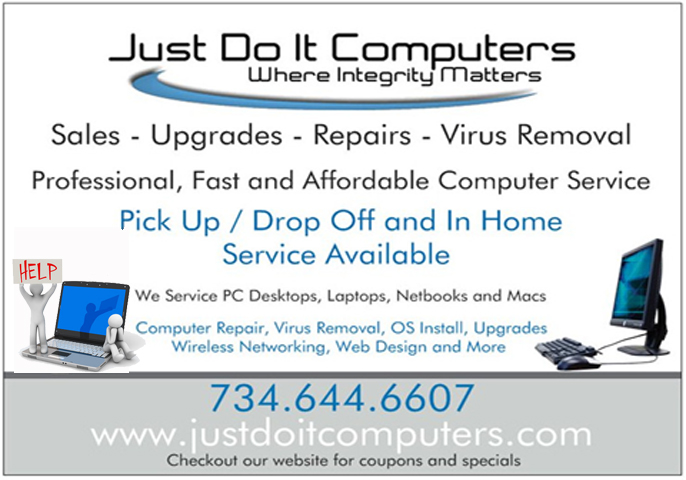 Just Do It Computers | 432 Buckingham Rd, Canton, MI 48188, USA | Phone: (734) 644-6607