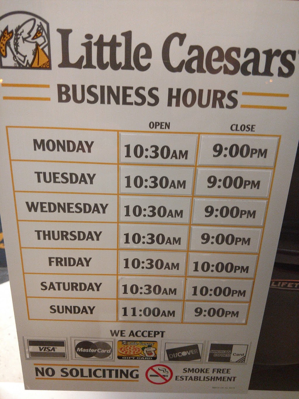 Little Caesars Pizza | 15883 N Oracle Rd, Catalina, AZ 85739, USA | Phone: (520) 818-1123