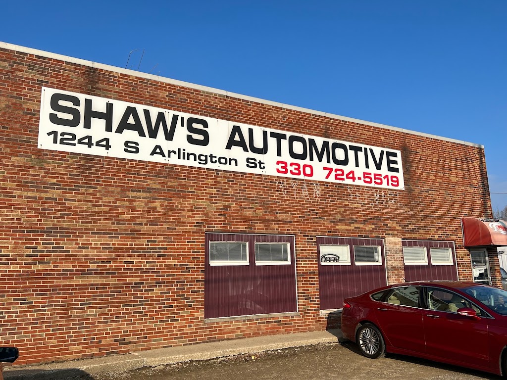 Shaws Automotive | 1244 S Arlington St, Akron, OH 44306, USA | Phone: (330) 724-5519