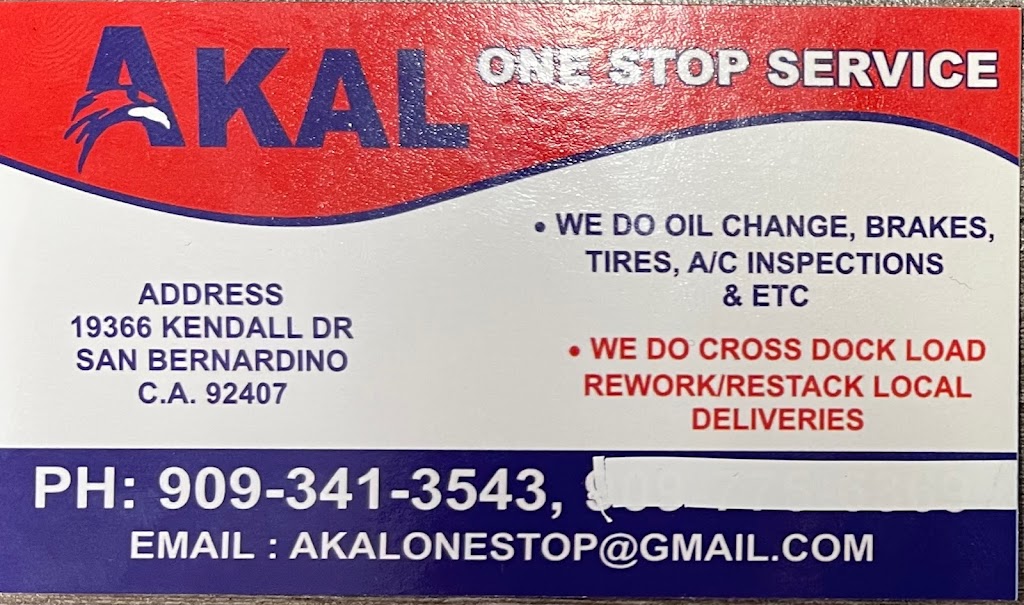 Akal One Stop Services Inc. | 19366 Kendall Dr, San Bernardino, CA 92407, USA | Phone: (909) 341-3543