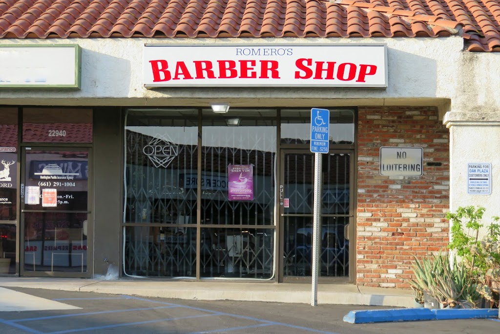 Romeros Barber Shop | 22940 Lyons Ave, Newhall, CA 91321, USA | Phone: (661) 799-9124