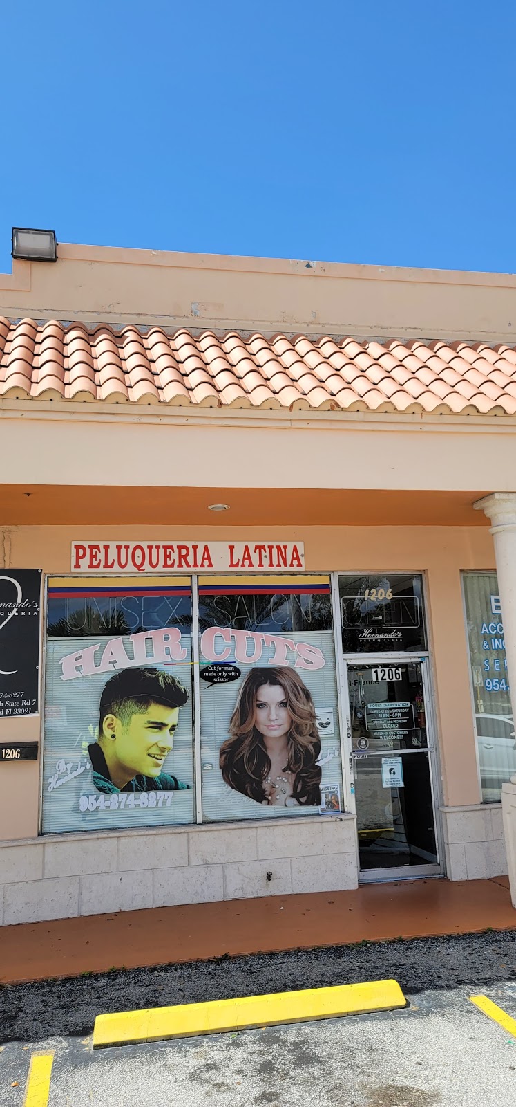 Peluqueria Latina | 1206 N State Rd 7, Hollywood, FL 33024, USA | Phone: (954) 274-8277
