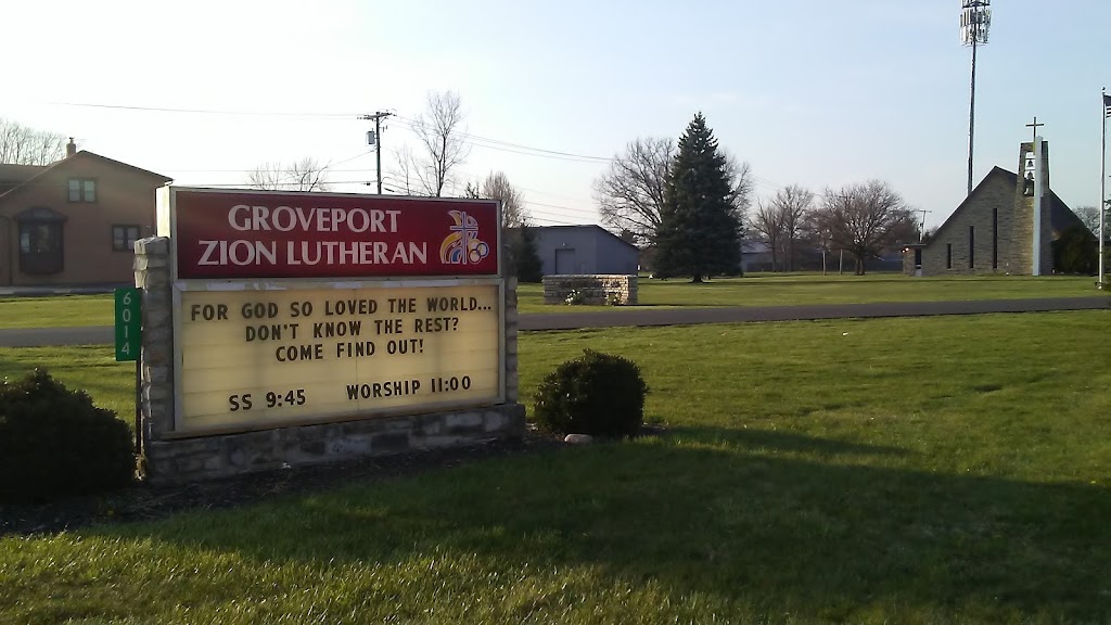 Groveport Zion Lutheran Church | 6014 Groveport Rd, Groveport, OH 43125, USA | Phone: (614) 836-5611