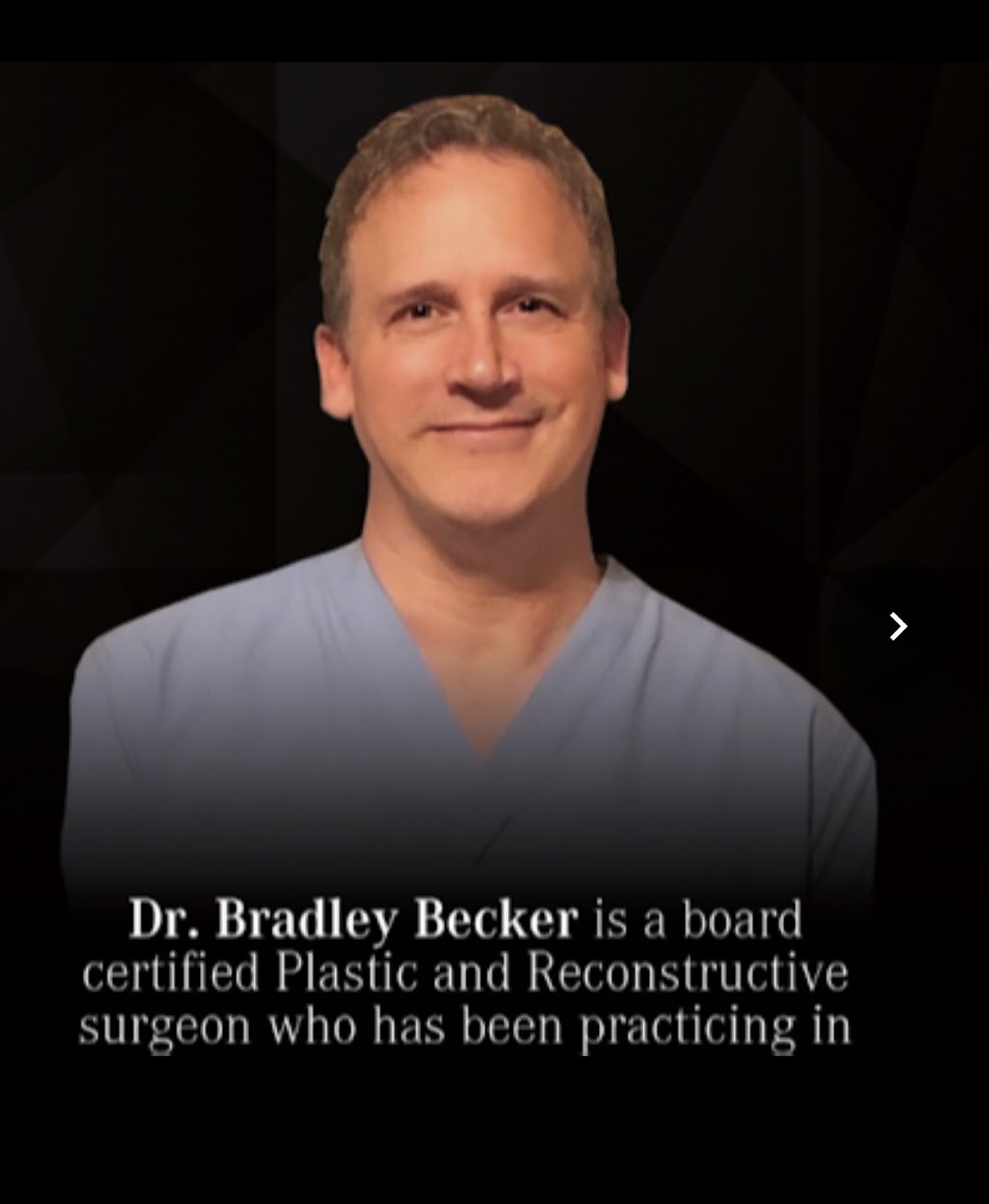 Dr. Bradley Becker Plastic Surgery | 18555 N 79th Ave building b suite 102, Glendale, AZ 85308, USA | Phone: (602) 610-9111