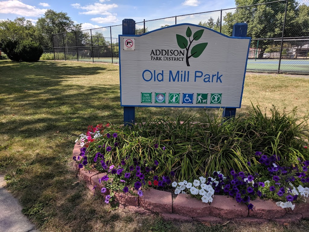 Old Mill Park | 500 W Byron Ave, Addison, IL 60101 | Phone: (630) 233-7275