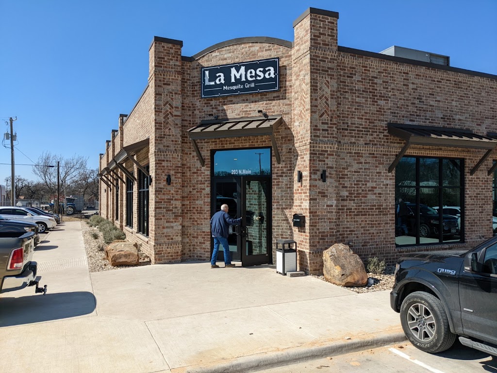 La Mesa Mesquite Grill | 203 N Main St, Joshua, TX 76058, USA | Phone: (817) 526-5060