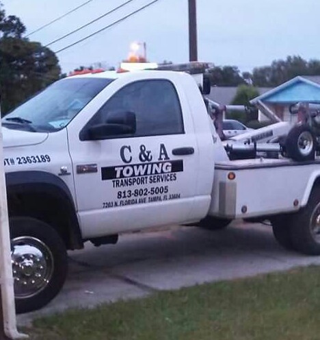 C & A Towing | 7301 N Florida Ave ste c, Tampa, FL 33604, USA | Phone: (813) 802-5005