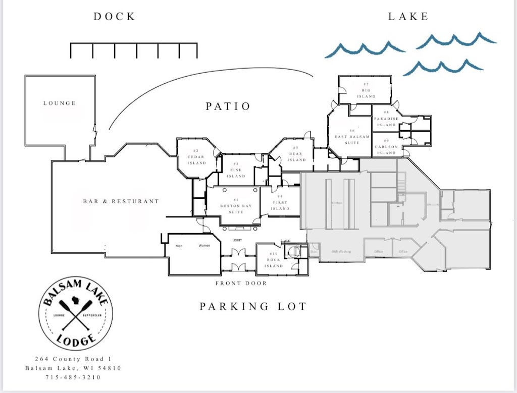 Balsam Lake Lodge - Hotel | 264 County Rd I, Balsam Lake, WI 54810, USA | Phone: (715) 405-3020