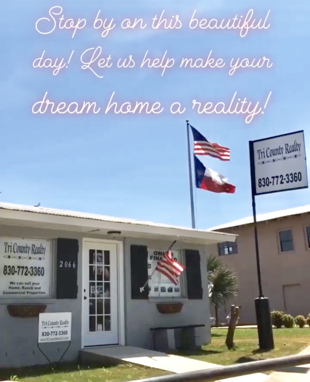 Tri County Realty | 2066 TX-132 N, Natalia, TX 78059, USA | Phone: (830) 772-3360