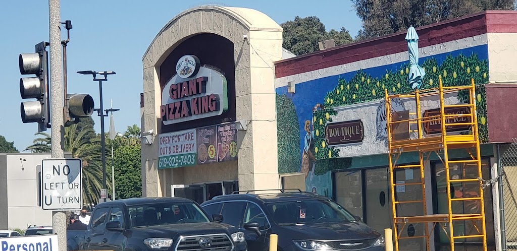 Giant pizza king | 7965 Broadway, Lemon Grove, CA 91945 | Phone: (619) 825-7403