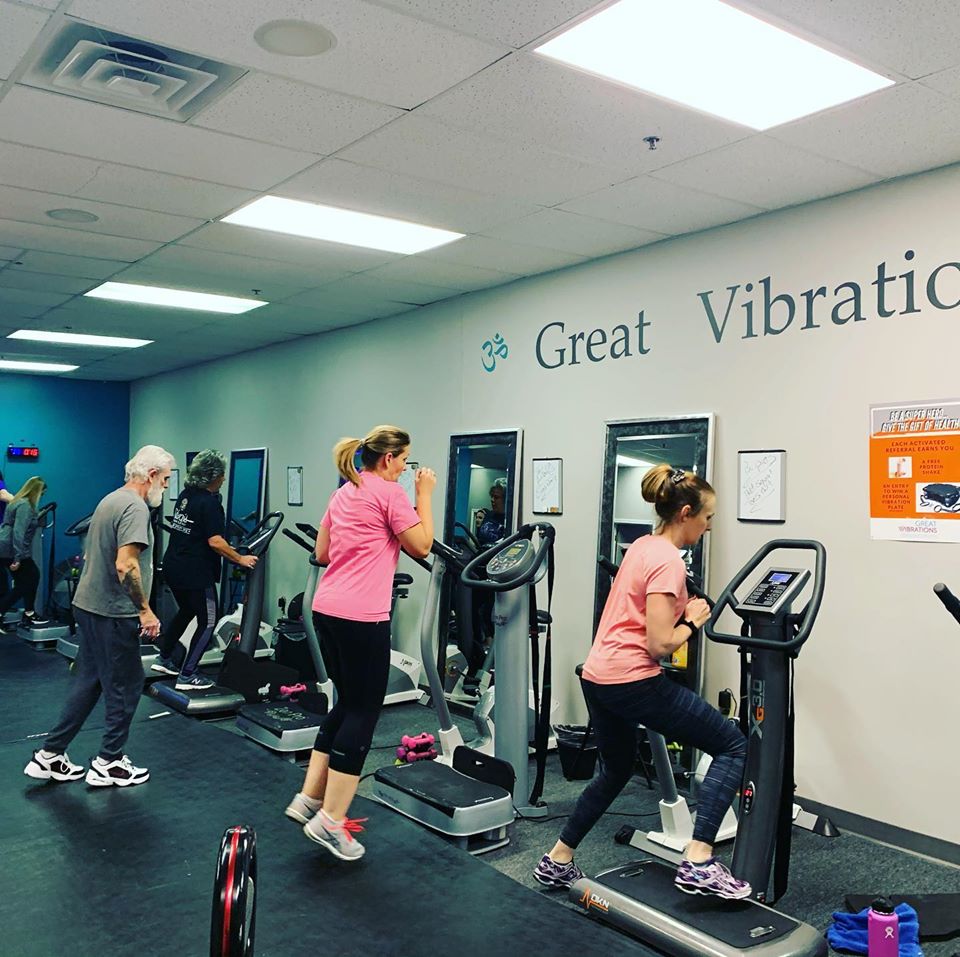 Great Vibrations Fitness Elkhorn | Inside Essential Motion Spine & Sport, 21015 Cumberland Dr, Elkhorn, NE 68022, USA | Phone: (402) 320-8770
