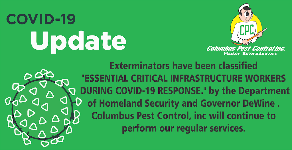 Columbus Pest Services | 1510 W Broad St, Columbus, OH 43222, USA | Phone: (614) 279-1587