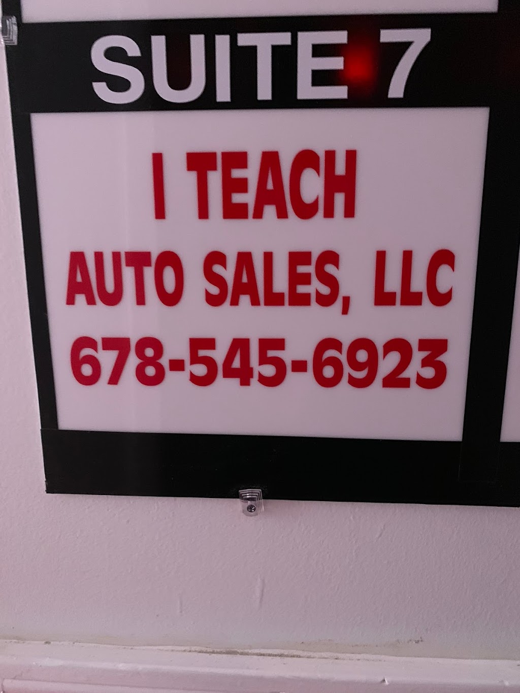 I Teach Auto Sales, LLC | 6733 Springdale Dr Suite A-7, Riverdale, GA 30274, USA | Phone: (678) 545-6923