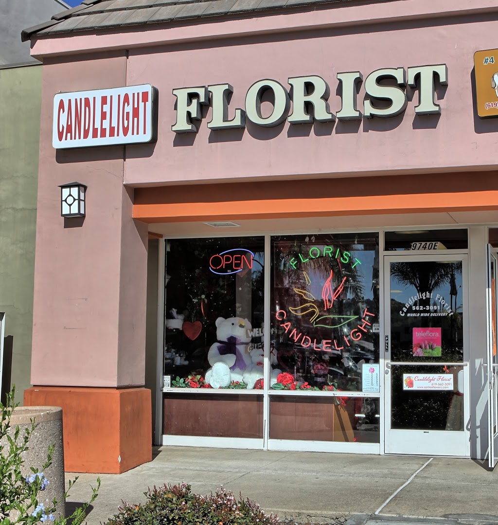 Candlelight Florist | 9740 Mission Gorge Rd Ste E, Santee, CA 92071, USA | Phone: (619) 562-3091