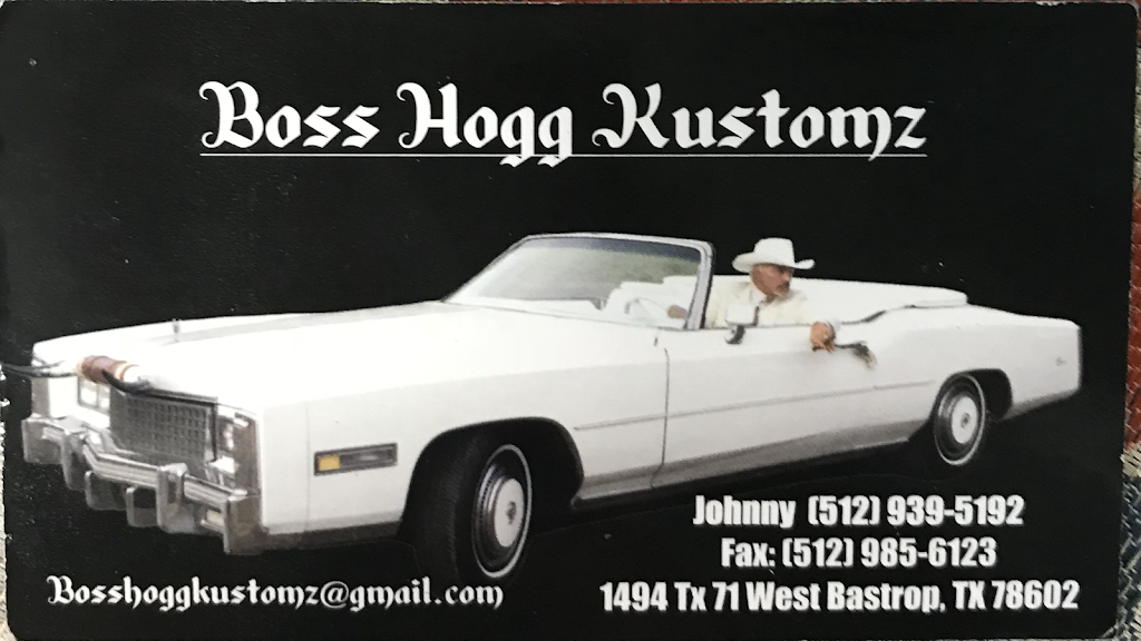 Boss Hogg Kustomz | 535 Union Chapel Rd, Cedar Creek, TX 78612, USA | Phone: (512) 939-5192