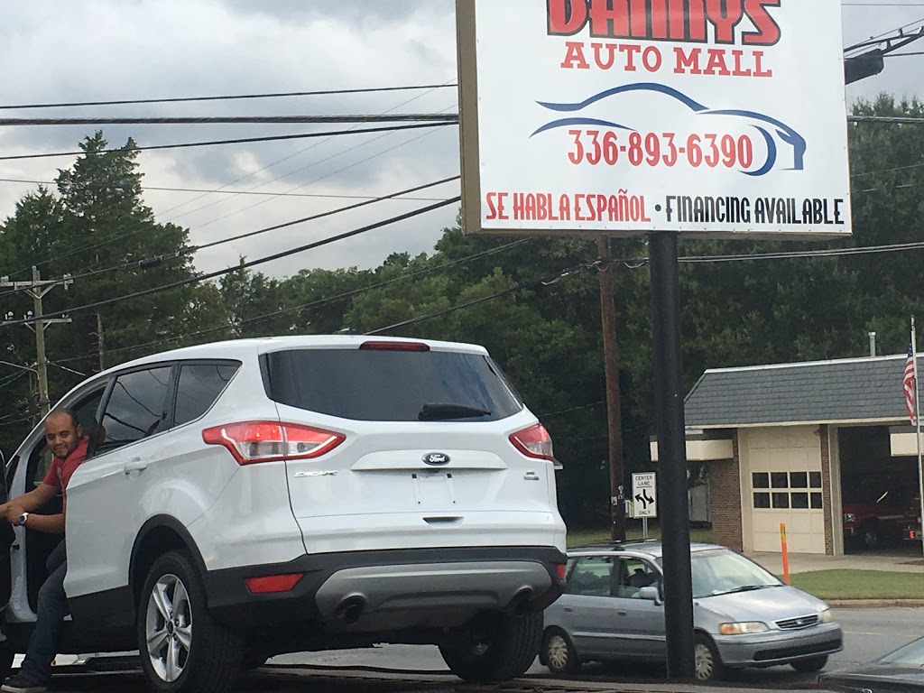 DANNYS AUTO MALL | 2804 Waughtown St, Winston-Salem, NC 27107 | Phone: (336) 893-6390