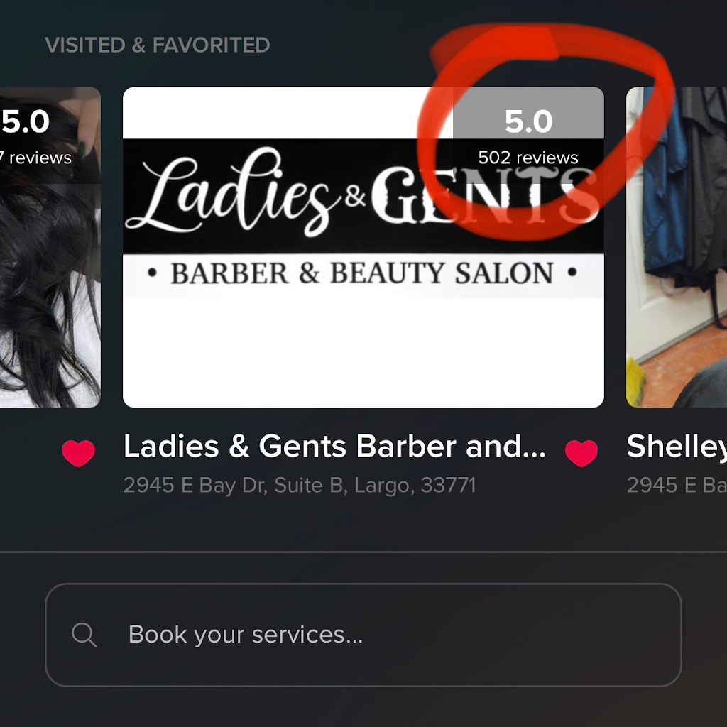 Ladies & Gents Barber & Beauty Salon | 2945 E Bay Dr B, Largo, FL 33771, USA | Phone: (727) 657-8399