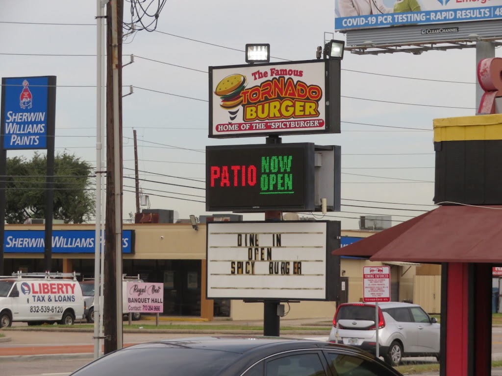 Tornado Burger | 505 Murphy Rd, Stafford, TX 77477, USA | Phone: (281) 403-3278