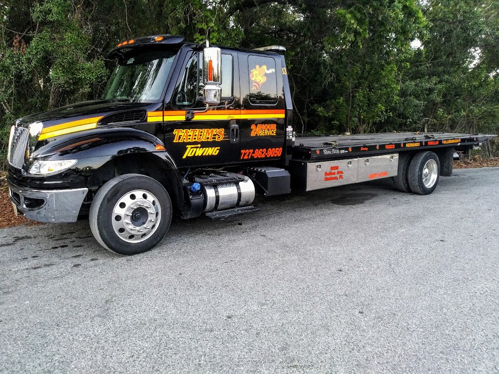 Tatums Towing & Recovery | 8629 Bolton Ave, Hudson, FL 34667, USA | Phone: (727) 862-9050