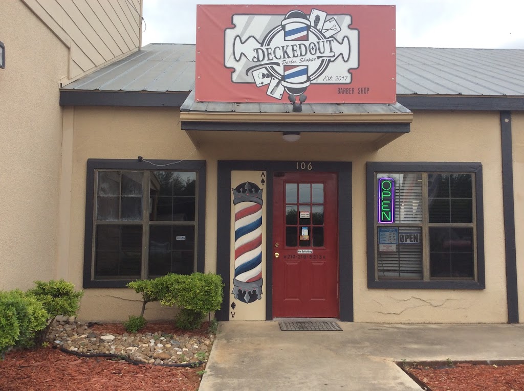 DeckedOut Parlor Shoppe | 6025 Tezel Rd STE 106, San Antonio, TX 78250, USA | Phone: (210) 219-5213