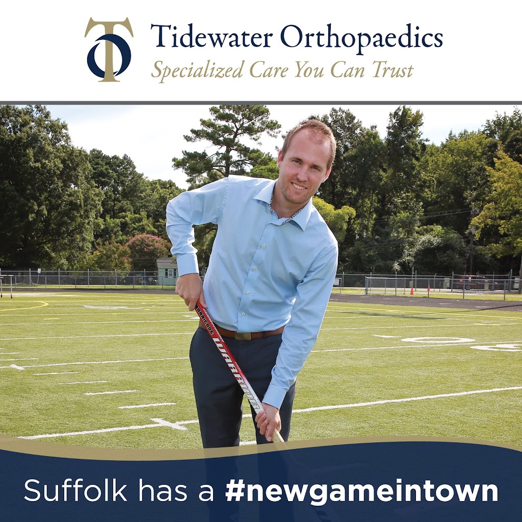 Tidewater Orthopaedics | 7007 Harbour View Blvd Suite 108, Suffolk, VA 23435, USA | Phone: (757) 827-2480