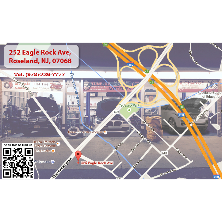 The Roseland Auto Shop | 525 Eagle Rock Ave, Roseland, NJ 07068, USA | Phone: (973) 226-7777