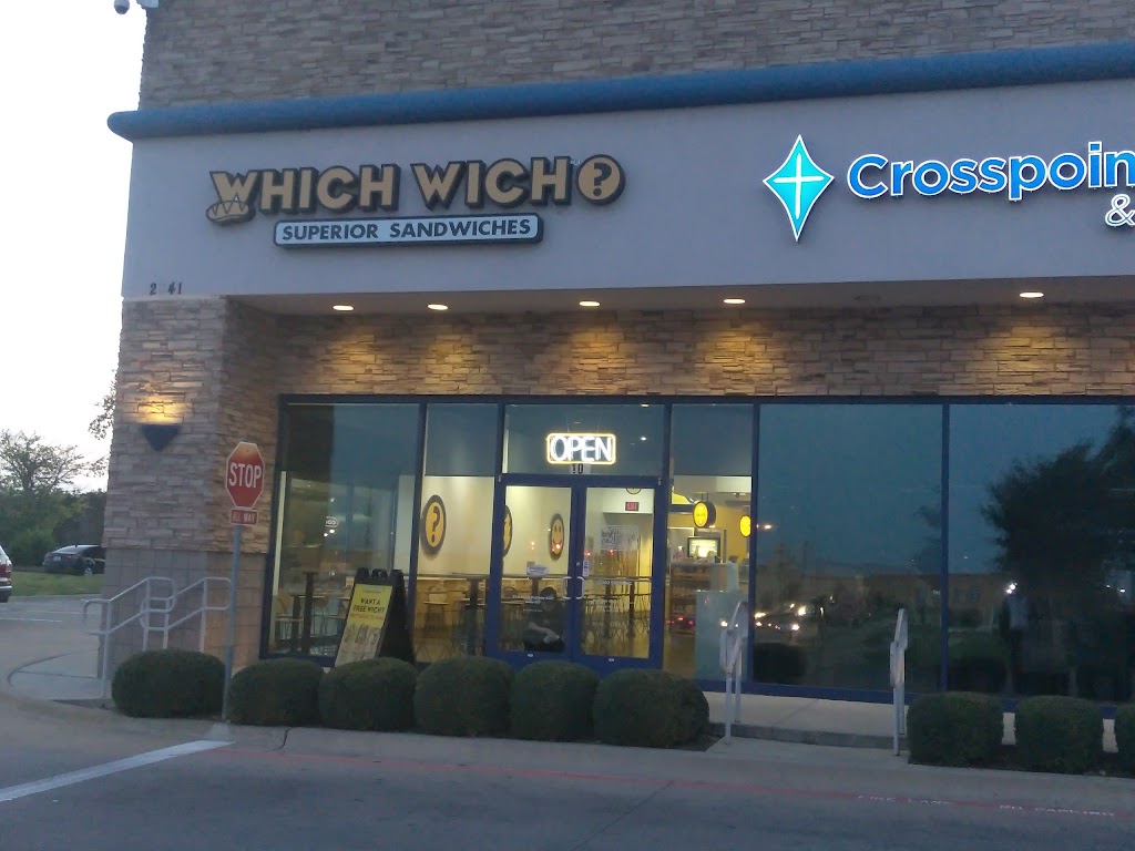 Which Wich Superior Sandwiches | 2041 U.S. 287 Frontage Rd bldg a ste 103, Mansfield, TX 76063, USA | Phone: (817) 473-7378