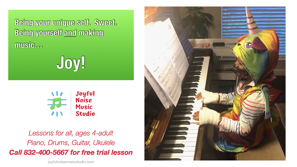 Joyful Noise Music Studio | 519 Little River Ct, Richmond, TX 77406, USA | Phone: (832) 400-5667