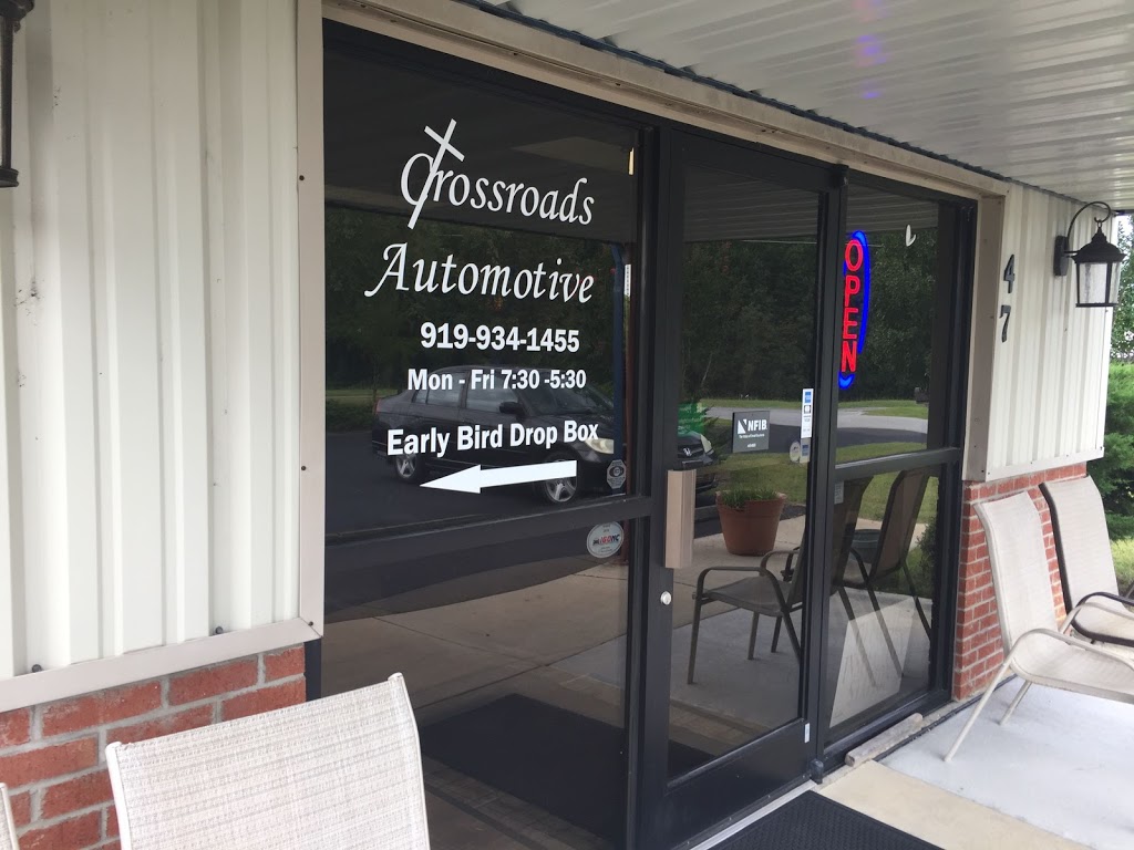 Crossroads Automotive | 47 Last Cast Dr, Benson, NC 27504 | Phone: (919) 934-1455