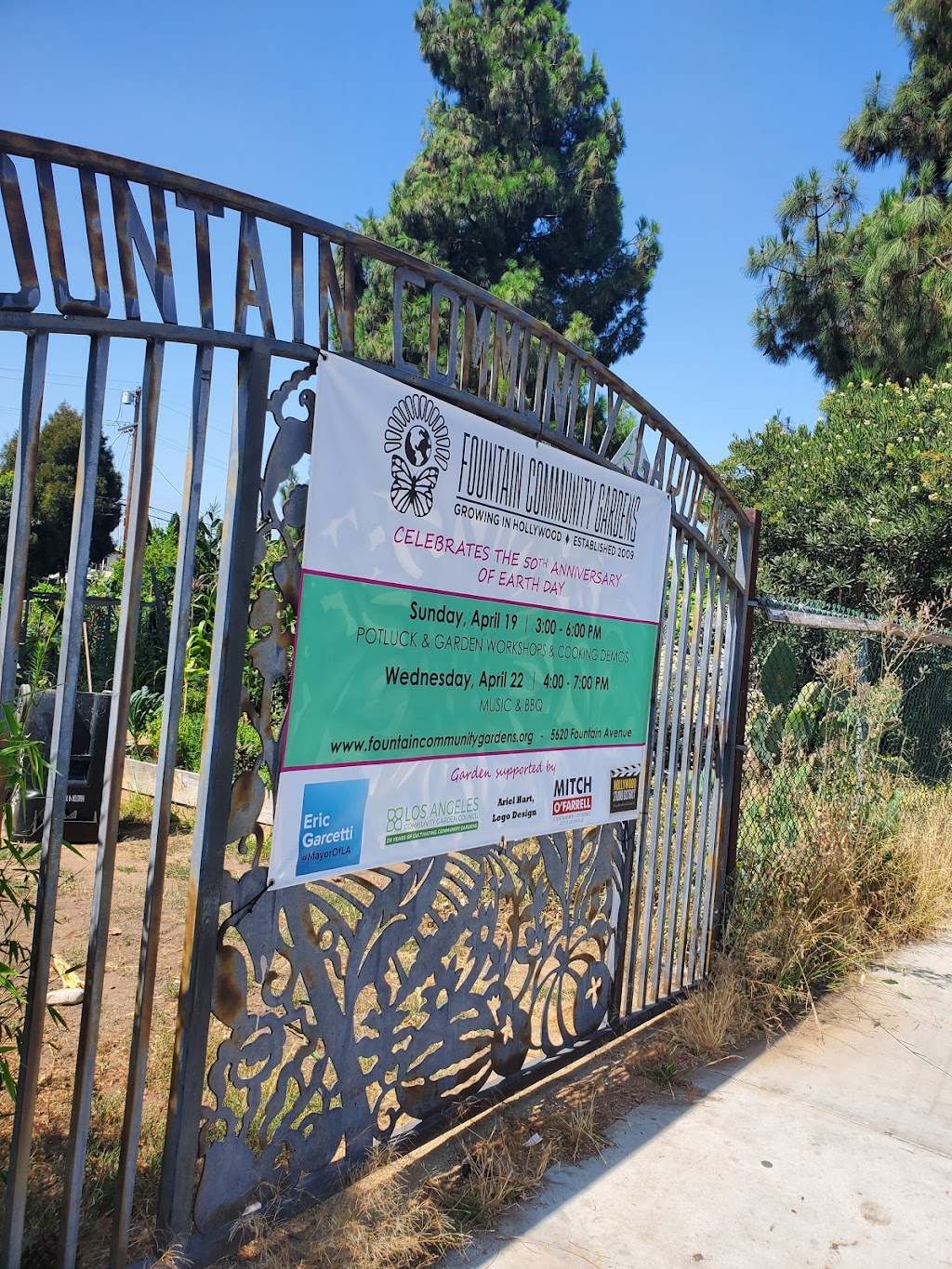 Fountain Community Gardens | 5620 Fountain Ave, Los Angeles, CA 90028, USA | Phone: (323) 387-3241